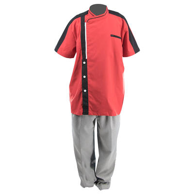 Men’s Short Sleeve Chef Coat Full Sets2